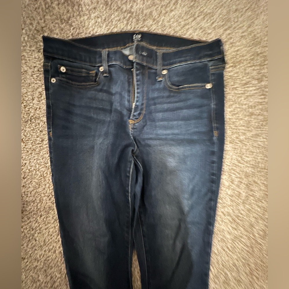 GAP Women's Dark Blue Skinny Jeans